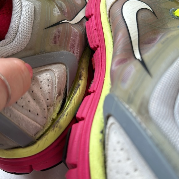 Nike lunar glide 2 gray and pink womens 6.5 tennis shoes sneakers - Picture 8 of 11